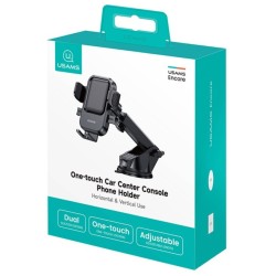 Uchwyt samochodowy do szyby/kokpitu One-Touch czarny | PartsPC.pl