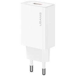 Ładowarka sieciowa T69 10,5W 2,1A USB-A biała | PartsPC.pl