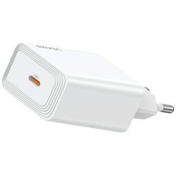 Ładowarka sieciowa T69 30W USB-C biały | PartsPC.pl