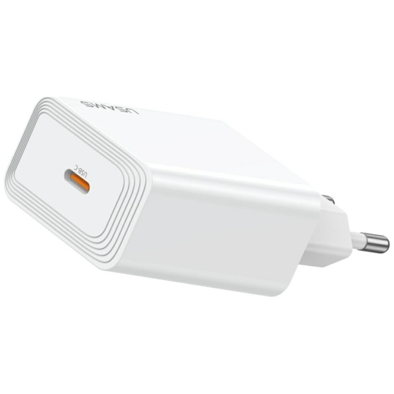 Ładowarka sieciowa T69 30W USB-C biały | PartsPC.pl