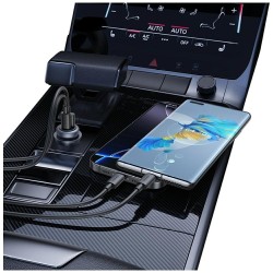 Ładowarka samochodowa 30W USB-A/USB-C CC322 | PartsPC.pl