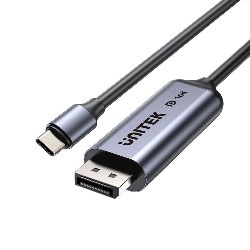 Unitek Dwukierunkowy kabel USB-C - DisplayPort 16K | 80Gbps … | PartsPC.pl