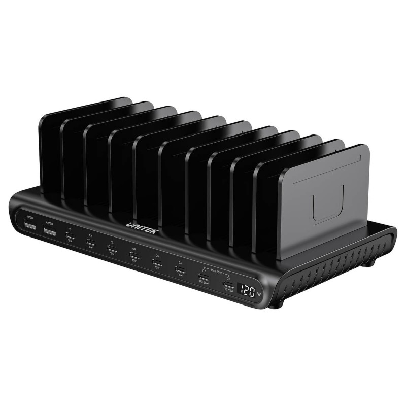 Unitek Inteligentna 10-portowa stacja ładowania USB-A/USB-C … | PartsPC.pl