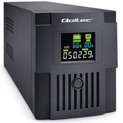 Zasilacz awaryjny UPS Qoltec Monolith | 1500VA | 900W | LCD … | PartsPC.pl