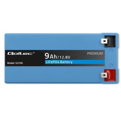 Akumulator LiFePO4 Qoltec Litowo-Żelazowo-Fosforanowy | 12.8… | PartsPC.pl