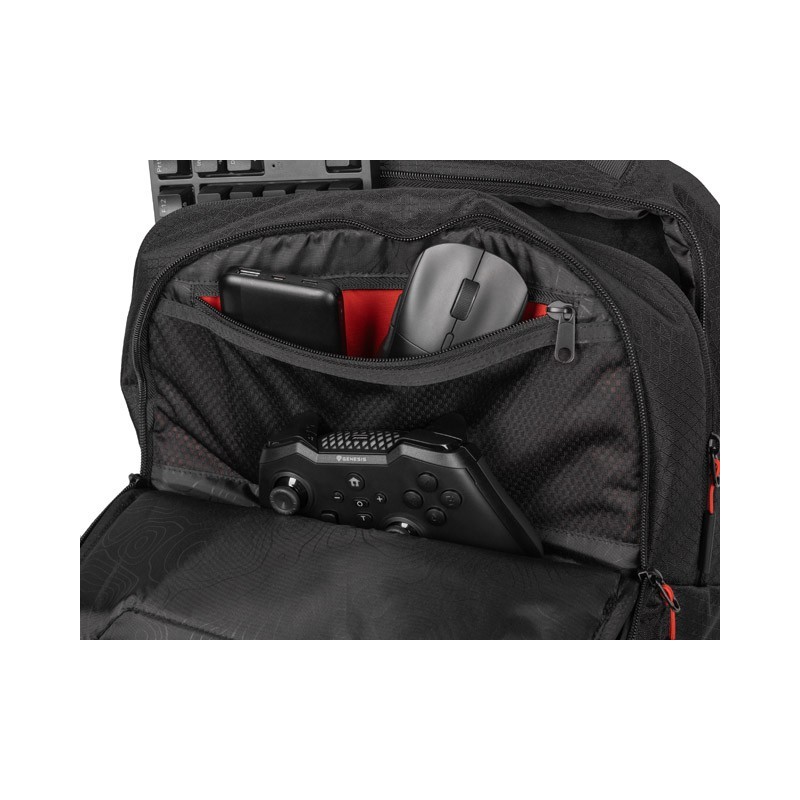 Plecak do laptopa PALLAD 480 16 cali 18L czarny | PartsPC.pl