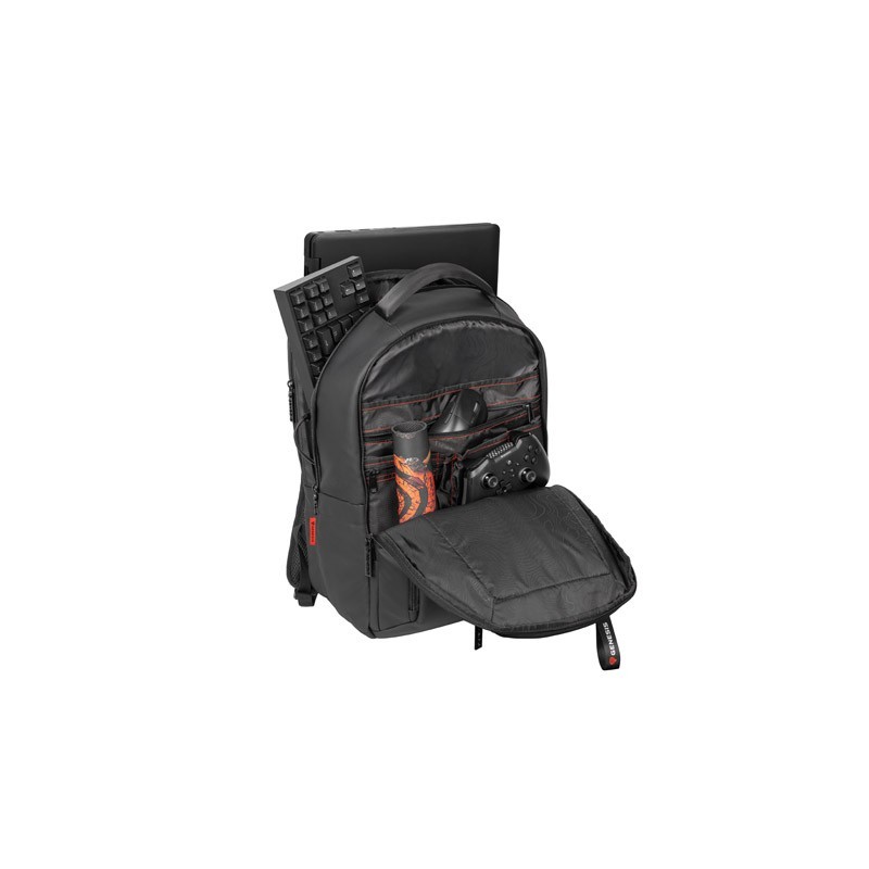 Plecak do laptopa PALLAD 510 17,3 cali czarny | PartsPC.pl