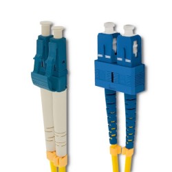 Qoltec Patchcord światłowodowy SC/UPC-LC/UPC | SM | 9/125 | … | PartsPC.pl