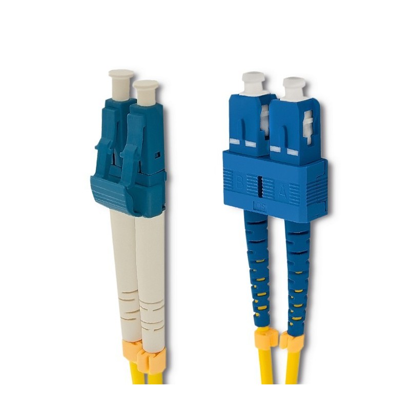 Qoltec Patchcord światłowodowy SC/UPC-LC/UPC | SM | 9/125 | … | PartsPC.pl