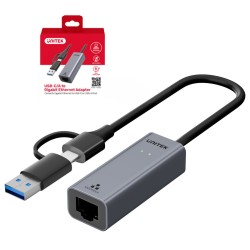 Unitek Adapter USB-A / USB-C do Gigabit Ethernet 1Gbps