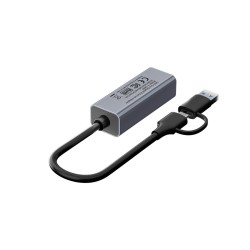 Unitek Adapter USB-A / USB-C do Gigabit Ethernet 1Gbps | PartsPC.pl