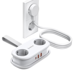 Orico Listwa zasilająca 2 x Schuko, 2 x USB-A, USB-C 20W, ka… | PartsPC.pl