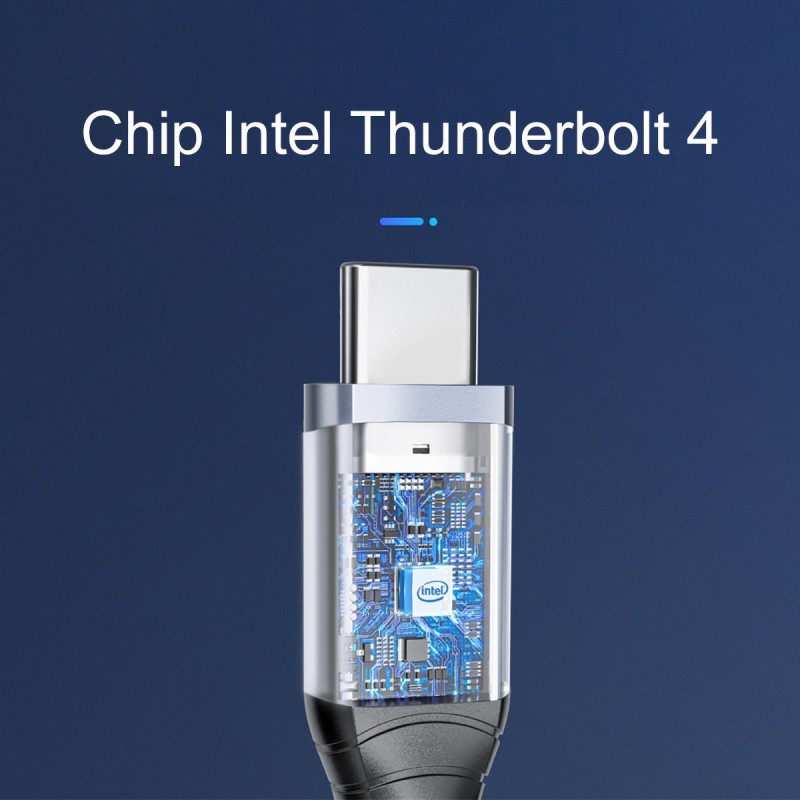Orico Kabel Thunderbolt 4, USB-C 40 Gbps, 8K60Hz, PD 100W, 2… | PartsPC.pl
