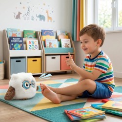TESLA Bambino Buddy AI OWL Interaktywny pluszak AI dla dziec… | PartsPC.pl