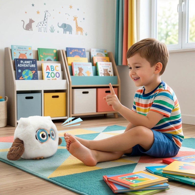 TESLA Bambino Buddy AI OWL Interaktywny pluszak AI dla dziec… | PartsPC.pl