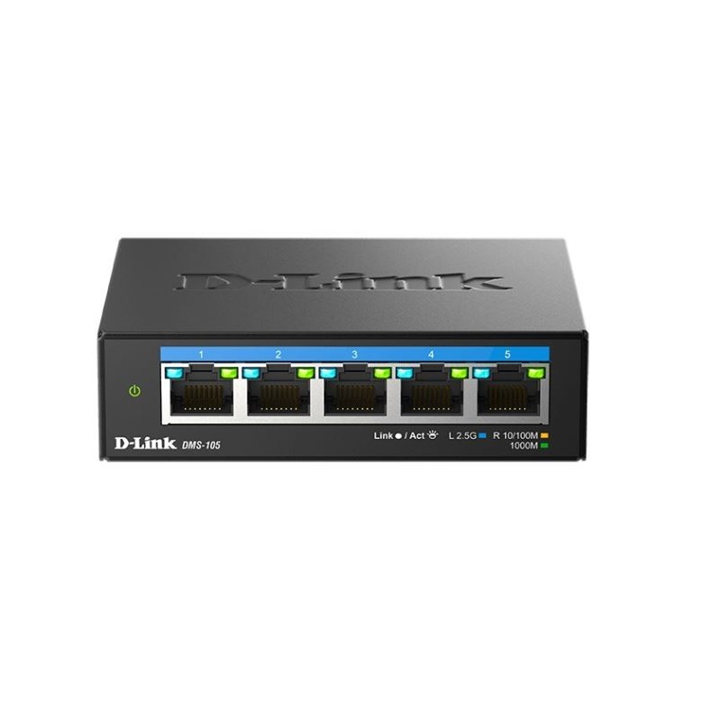 Przełącznik DMS-105 5x2.5GE Multigigabit | PartsPC.pl
