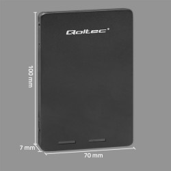 Adapter Qoltec na dysk M.2 SSD | SATA NGFF do SATA III | 2TB | Super speed