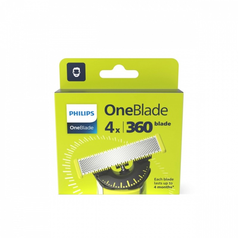 Akcesoria do OneBlade ostrze 360x4szt QP440/50 | PartsPC.pl