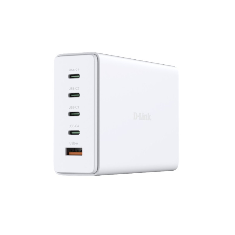 Ładowarka zasilacz GAN 240W 4x USB-C 1x USB-A | PartsPC.pl