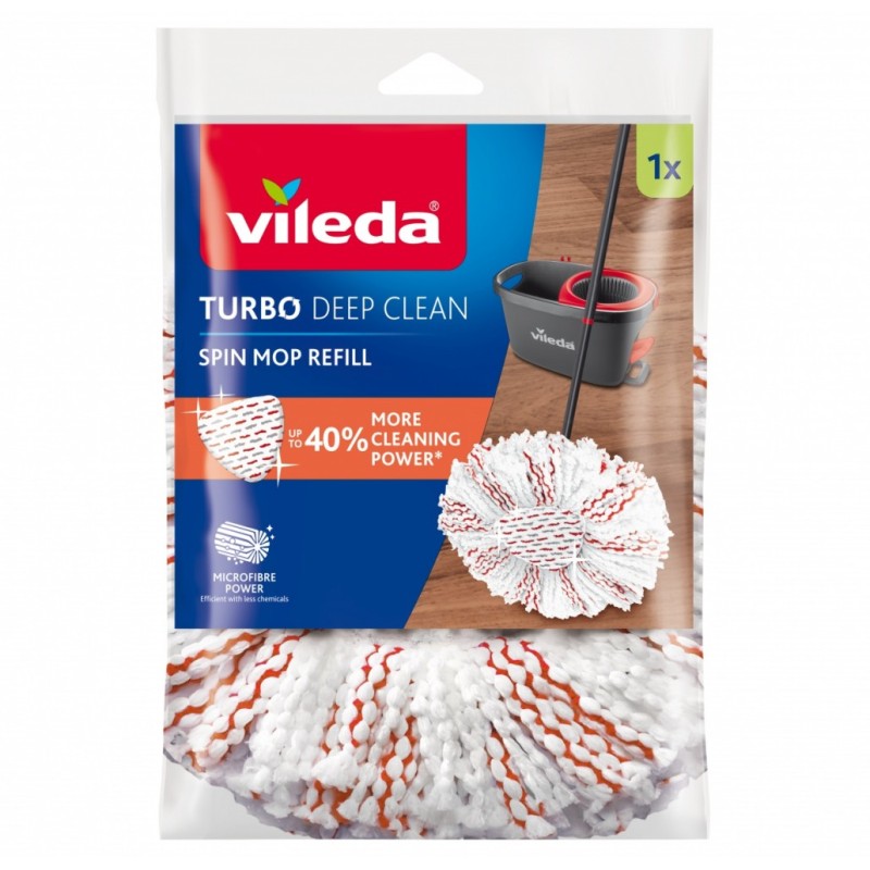 Wkład do mopa obrotowego TURBO 3w1 Microfibre | PartsPC.pl