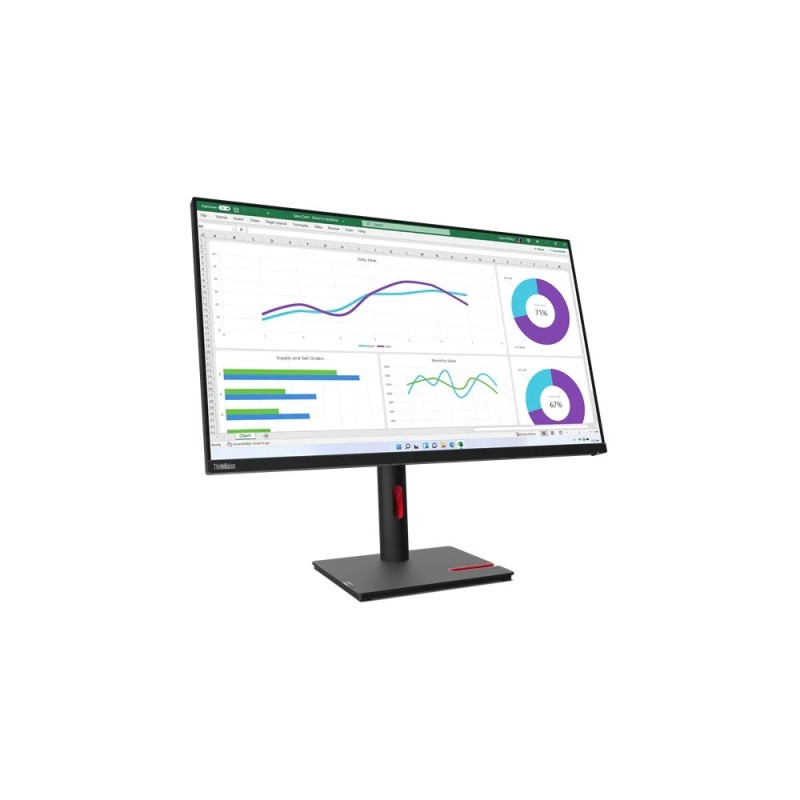 Lenovo Monitor 31,5 cali ThinkVision T32h-30 63D3GAT1EU | PartsPC.pl