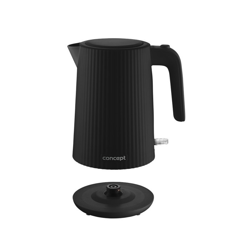 Czajnik plastikowy 1,7L RK2391 czarny | PartsPC.pl