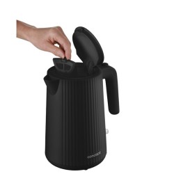 Czajnik plastikowy 1,7L RK2391 czarny | PartsPC.pl