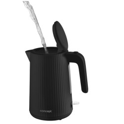 Czajnik plastikowy 1,7L RK2391 czarny | PartsPC.pl