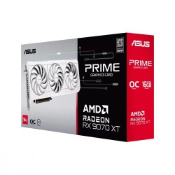 Karta VGA Asus Prime Radeon RX 9070 XT White OC Edition 16GB… | PartsPC.pl
