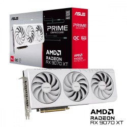 Karta VGA Asus Prime Radeon RX 9070 XT White OC Edition 16GB… | PartsPC.pl