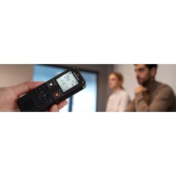 Dyktafon DVR-A600 czarny | PartsPC.pl