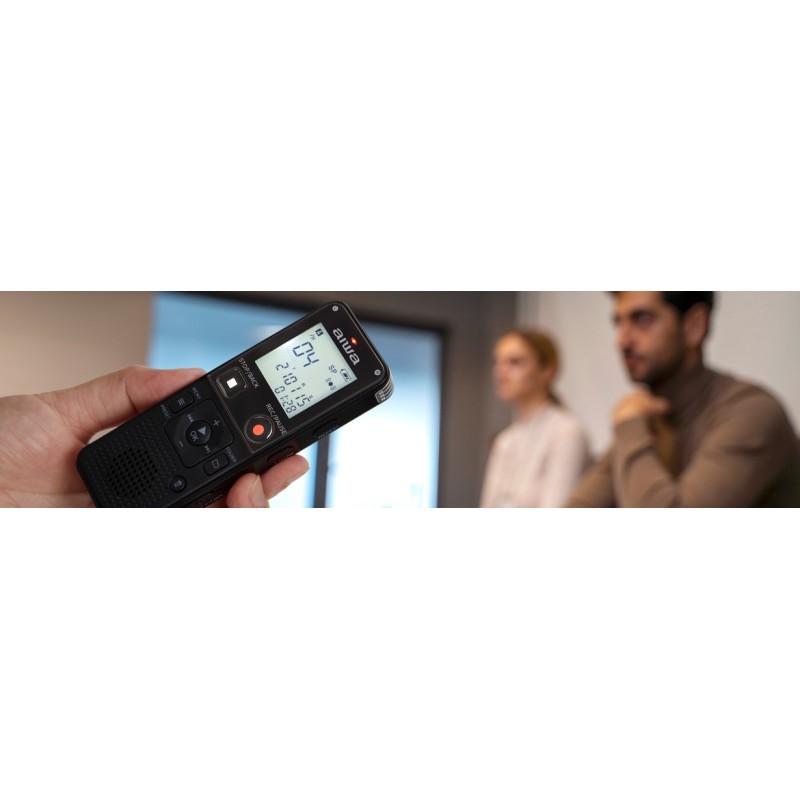 Dyktafon DVR-A600 czarny | PartsPC.pl