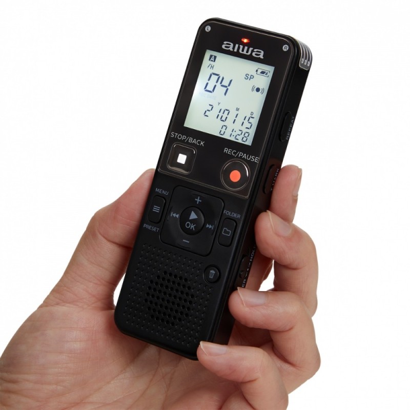 Dyktafon DVR-A600 czarny | PartsPC.pl