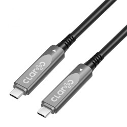 Claroc Kabel USB-C aktywny, 4K@60Hz, 60W, 5 m | PartsPC.pl
