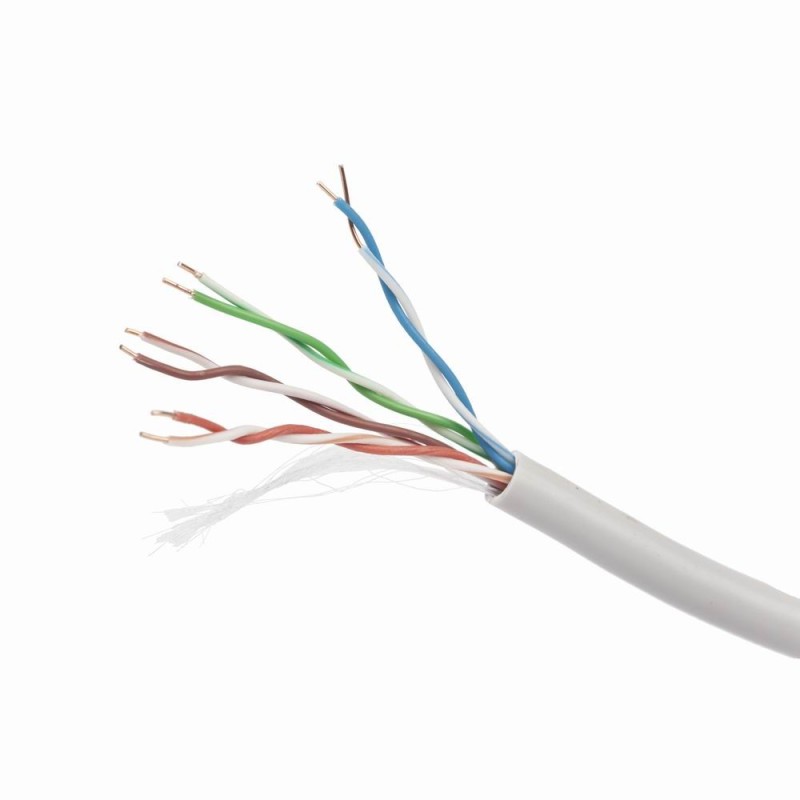Gembird Kabel UTP KAT 5e drut AWG 24 305M szary | PartsPC.pl