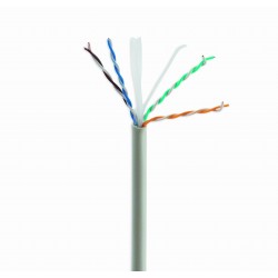 Kabel UTP KAT 6 drut AWG24 305m szary | PartsPC.pl