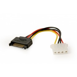 Kabel SATA zasilający(M)->Molex(M) 15cm | PartsPC.pl