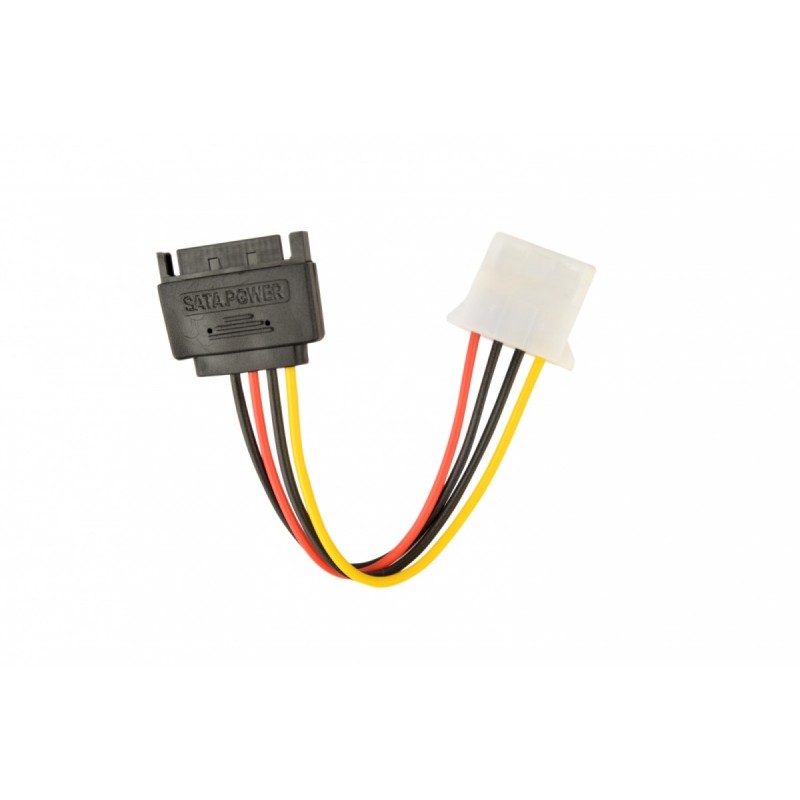 Kabel SATA zasilający(M)->Molex(M) 15cm | PartsPC.pl