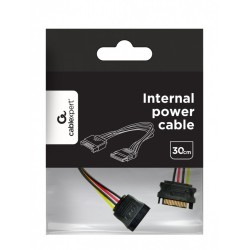 Przedłużacz SATA M/F 15PIN 30cm | PartsPC.pl