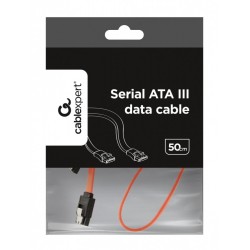 Kabel SATA DATA III metalowe zatrzaski 50cm | PartsPC.pl