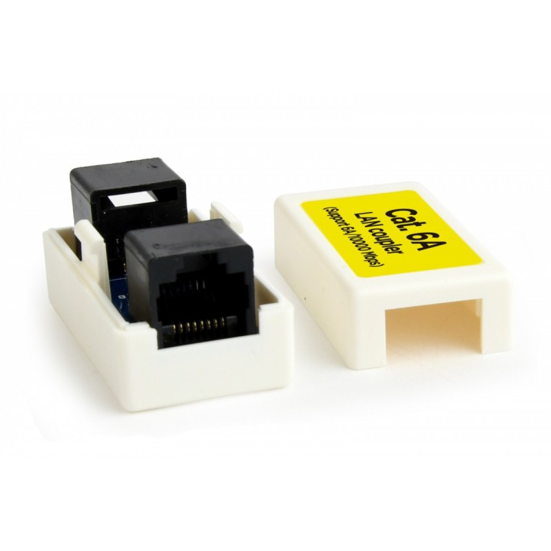 Łącznik Cat. 6 LAN8P8C RJ-45F/biały | PartsPC.pl