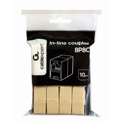 Łącznik kabla Rj45/RJ45 UTP 10 szt. | PartsPC.pl