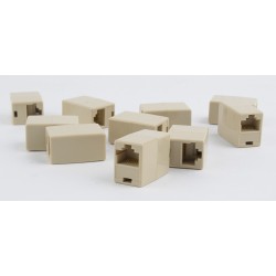 Łącznik kabla Rj45/RJ45 UTP 10 szt. | PartsPC.pl
