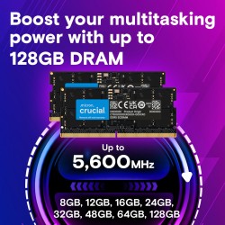 Pamięć DDR5 SODIMM 16GB/5600 CL46 (16Gbit) Tray | PartsPC.pl