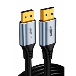 Kabel DisplayPort iBOX ITVDP013 4K60Hz złota wtyczka 3m | PartsPC.pl
