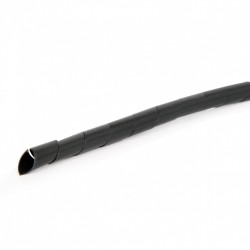 Gembird Organizer kabli - spirala 12mm 10m czarna | PartsPC.pl