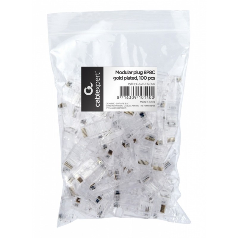 Wtyk sieciowy RJ45 30U 100 sztuk | PartsPC.pl