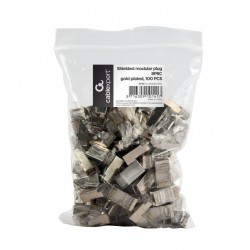 Gembird Wtyk sieciowy RJ45 FTP ekranowany/kat.5e/100szt. | PartsPC.pl
