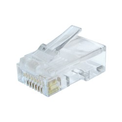Wtyk sieciowy 8P8C kable sieciowe drut kat6 | PartsPC.pl