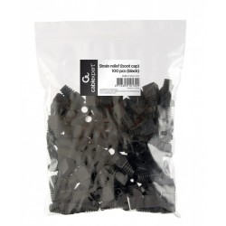 Osłonka na wtyk RJ45 100sztuk/czarna | PartsPC.pl